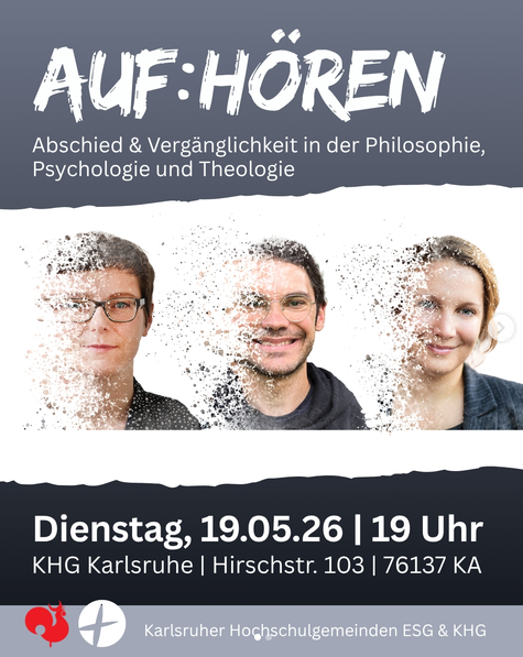 #Vortrag: Iris & Inga sprechen über Vergänglichkeit